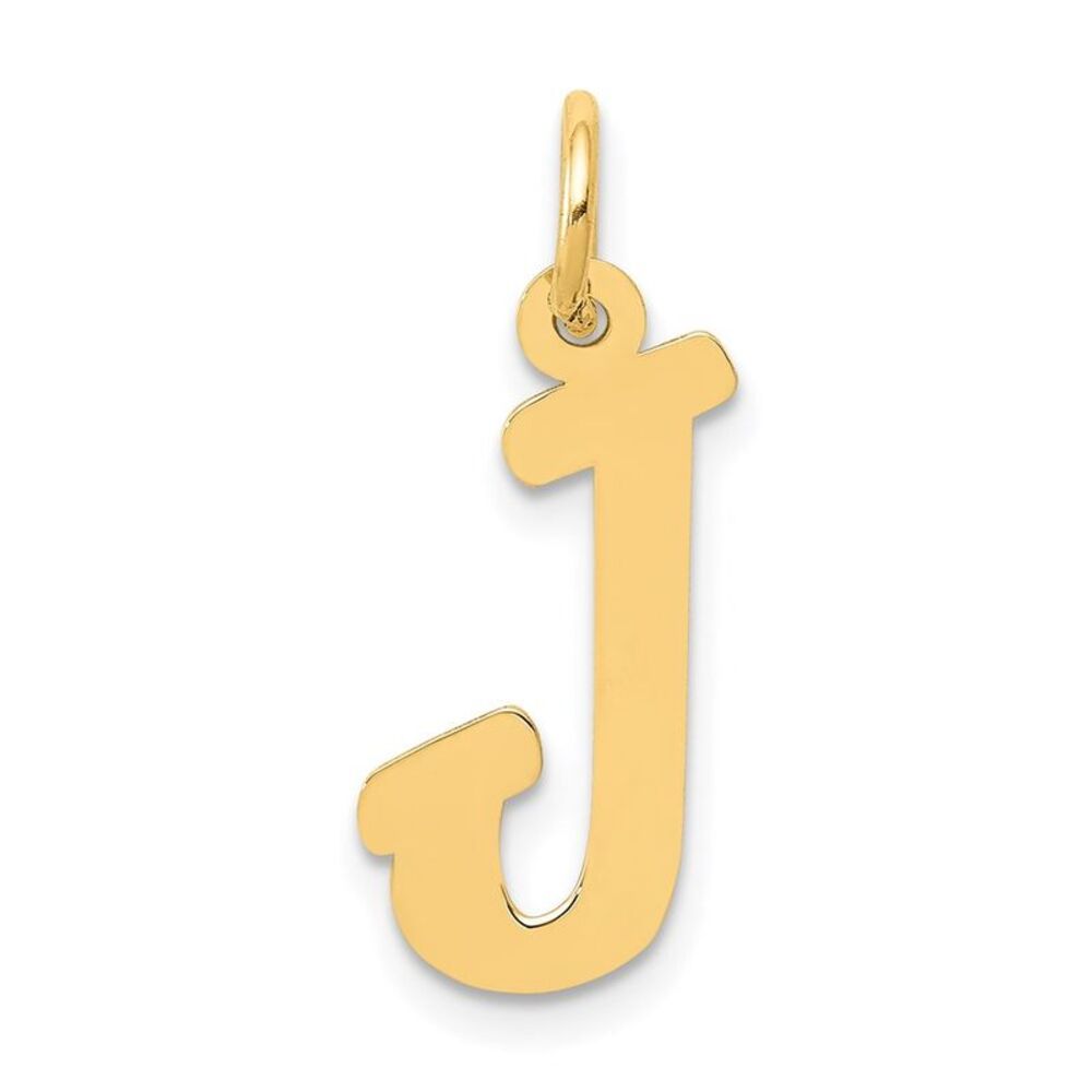 Kazi Luxury 14k Yellow Gold Medium Script Letter … - image 1